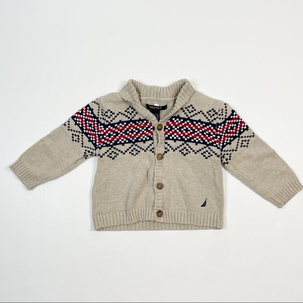5/$25 Nautica Knit Cardigan Sweater